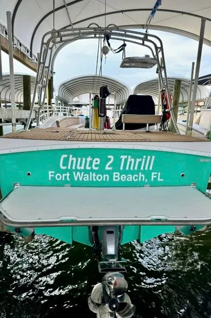 Chute 2 Thrill parasailing vessel operated by Fort Walton Beach Parasail
