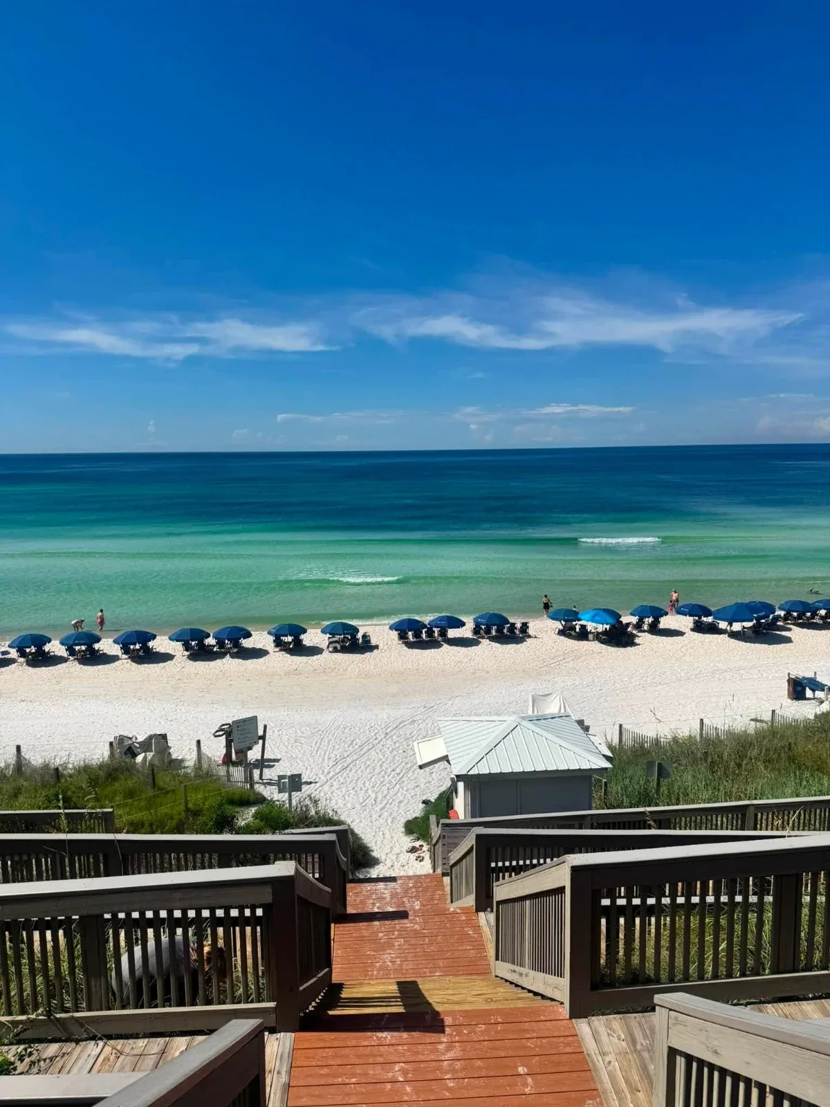 Beach access and Gulf view shared by Crabby Steve's